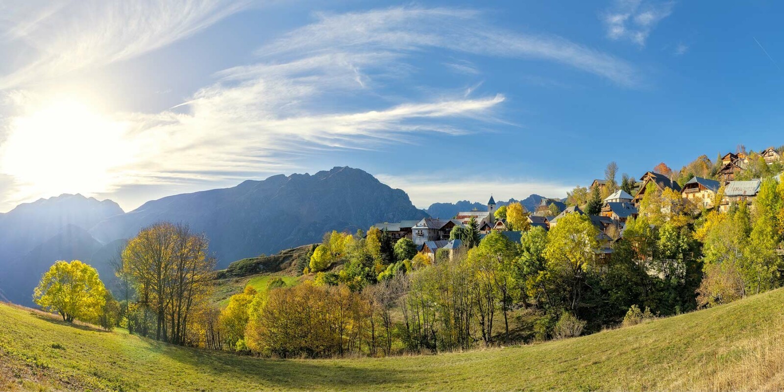 Le village de Villard Reculas