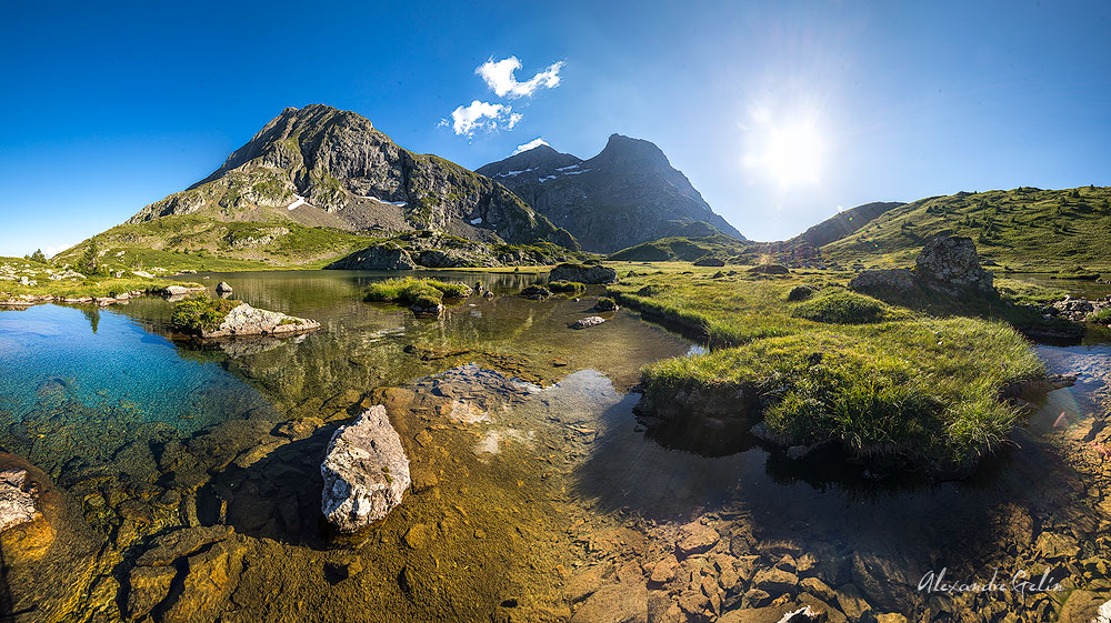 Le lac Noir, au pied du Taillefer - Alexandre Gelin