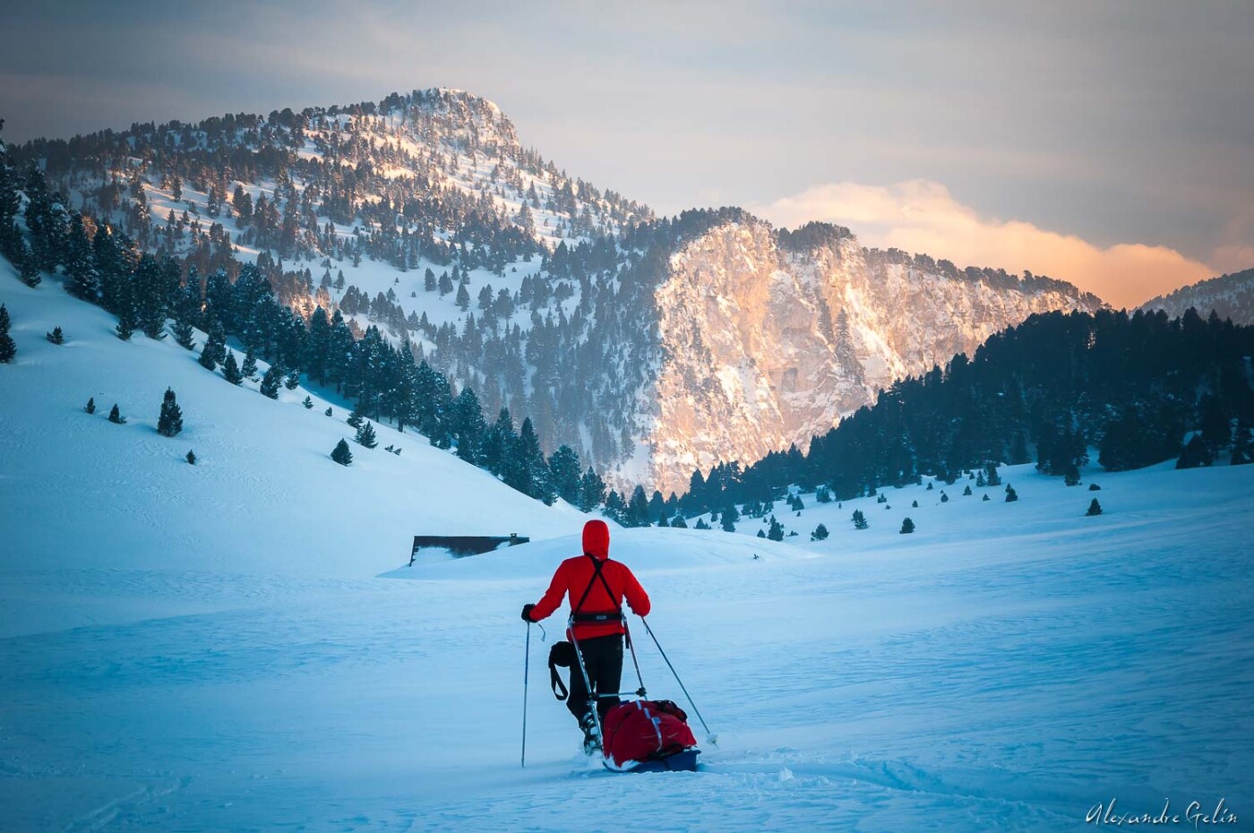 Vercors sauvage en hiver